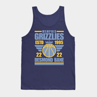 Memphis Grizzlies Bane 22 Basketball Retro Tank Top